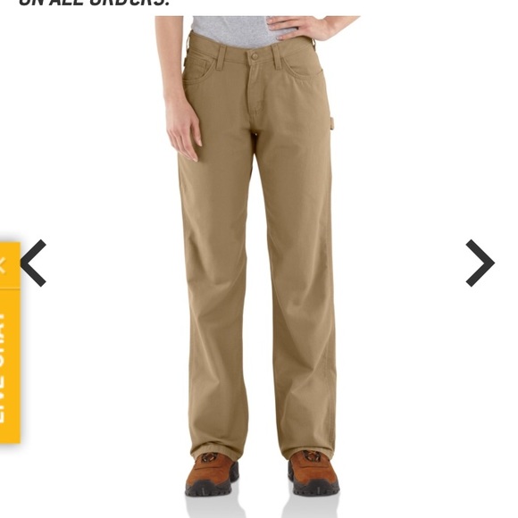 Carhartt Pants - NWT Carhartt Fire-Resistant Canvas Pants